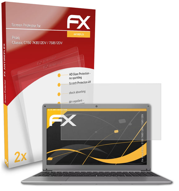 atFoliX FX-Antireflex Displayschutzfolie für Peaq Classic C150 (7K8512DV / 7S8512DV)