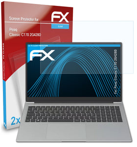 atFoliX FX-Clear Schutzfolie für Peaq Classic C170 (2G428D)