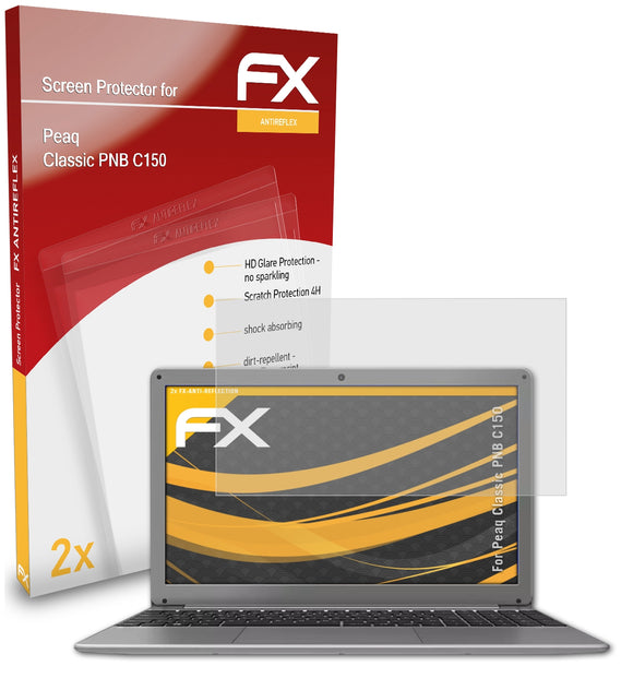 atFoliX FX-Antireflex Displayschutzfolie für Peaq Classic PNB C150