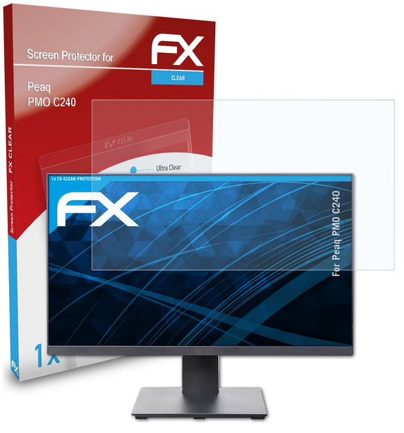 atFoliX FX-Clear Schutzfolie für Peaq PMO C240