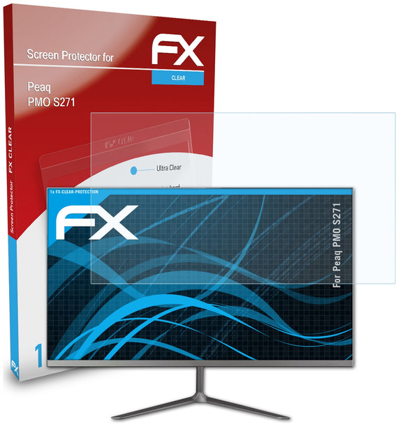 atFoliX FX-Clear Schutzfolie für Peaq PMO S271
