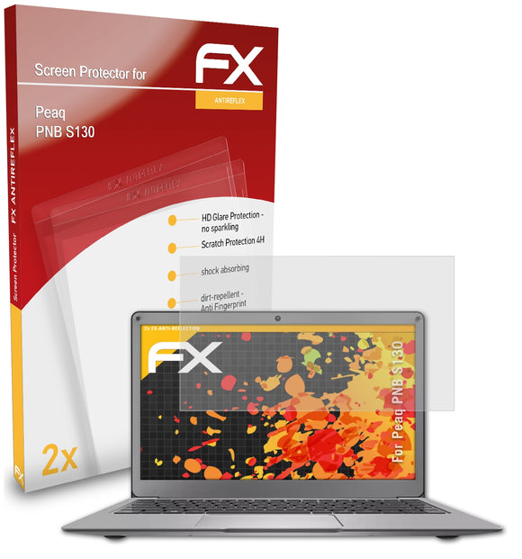 atFoliX FX-Antireflex Displayschutzfolie für Peaq PNB S130