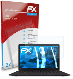 atFoliX FX-Clear Schutzfolie für Peaq PNB S130 Slim