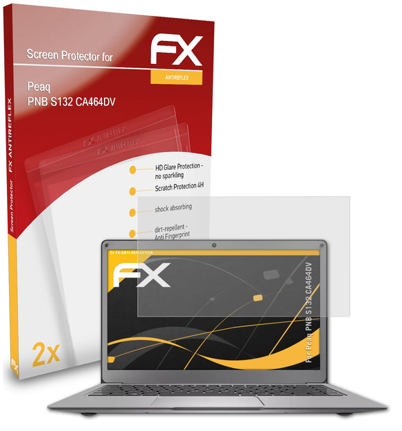 atFoliX FX-Antireflex Displayschutzfolie für Peaq PNB S132 (CA464DV)