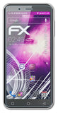 Glasfolie atFoliX kompatibel mit Peaq PSP 400, 9H Hybrid-Glass FX
