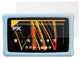 Panzerfolie atFoliX kompatibel mit Pebble Gear Frozen 2 Kids Tablet, entspiegelnde und stoßdämpfende FX (2X)