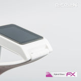 Glasfolie atFoliX kompatibel mit Pebble Pebble 2, 9H Hybrid-Glass FX