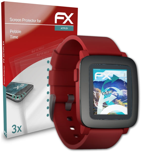 atFoliX FX-ActiFleX Displayschutzfolie für Pebble Time