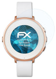 Schutzfolie atFoliX kompatibel mit Pebble Time Round, ultraklare FX (3X)