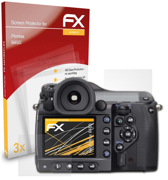 atFoliX FX-Antireflex Displayschutzfolie für Pentax 645D