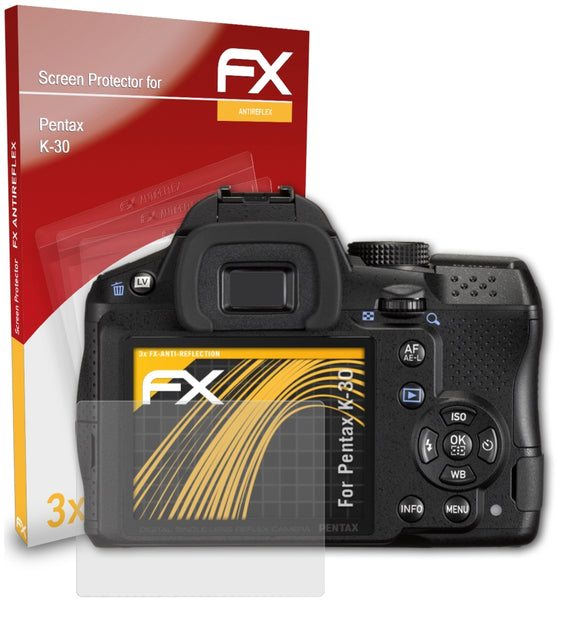atFoliX FX-Antireflex Displayschutzfolie für Pentax K-30