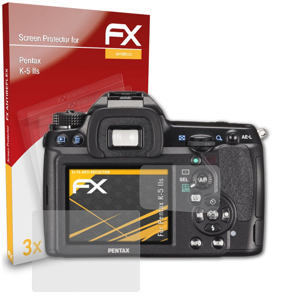atFoliX FX-Antireflex Displayschutzfolie für Pentax K-5 IIs