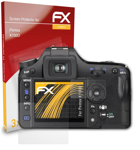 atFoliX FX-Antireflex Displayschutzfolie für Pentax K100D