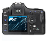 Schutzfolie atFoliX kompatibel mit Pentax K100D, ultraklare FX (3er Set)