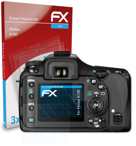 atFoliX FX-Clear Schutzfolie für Pentax K10D