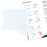 Lieferumfang von Pentax K200D Basics-Clear Displayschutzfolie, Montage Zubehör inklusive