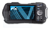 Schutzfolie atFoliX kompatibel mit Pentax Optio WG-3 / WG-3 GPS, ultraklare FX (3X)