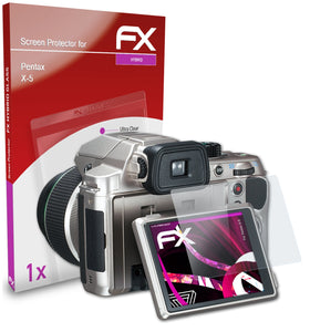 atFoliX FX-Hybrid-Glass Panzerglasfolie für Pentax X-5