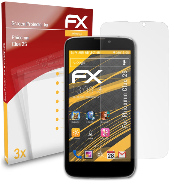 atFoliX FX-Antireflex Displayschutzfolie für Phicomm Clue 2S