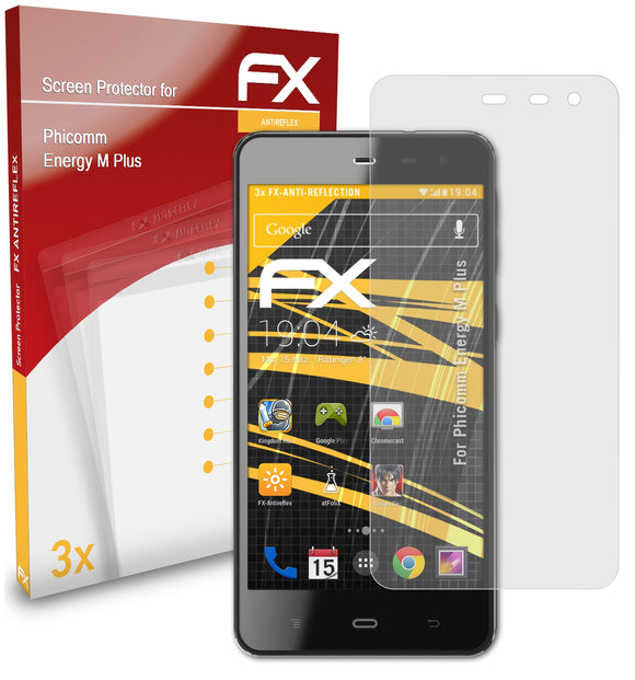 atFoliX FX-Antireflex Displayschutzfolie für Phicomm Energy M Plus