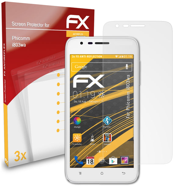 atFoliX FX-Antireflex Displayschutzfolie für Phicomm i803wa