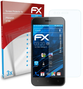 atFoliX FX-Clear Schutzfolie für Phicomm X100