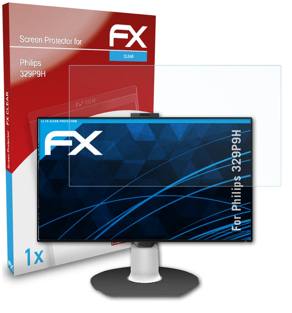 atFoliX FX-Clear Schutzfolie für Philips 329P9H