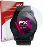 atFoliX FX-Hybrid-Glass Panzerglasfolie für Philips DL8790/00 & DL8791/00 (Health Watch)