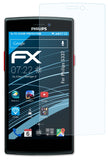 atFoliX Schutzfolie kompatibel mit Philips S337, ultraklare FX Folie (3X)