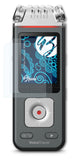 Schutzfolie Bruni kompatibel mit Philips VoiceTracer DVT6110, glasklare (2X)