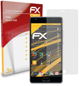atFoliX FX-Antireflex Displayschutzfolie für Philips Xenium X598