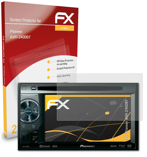 atFoliX FX-Antireflex Displayschutzfolie für Pioneer AVH-2400BT