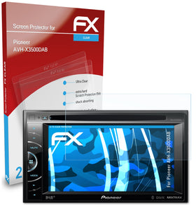 atFoliX FX-Clear Schutzfolie für Pioneer AVH-X3500DAB