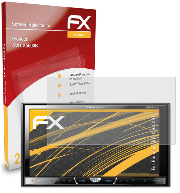 atFoliX FX-Antireflex Displayschutzfolie für Pioneer AVH-X5600BT