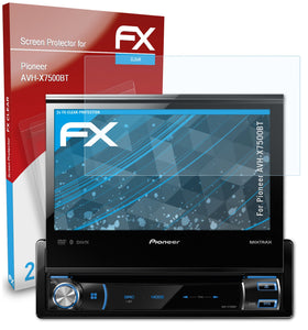 atFoliX FX-Clear Schutzfolie für Pioneer AVH-X7500BT