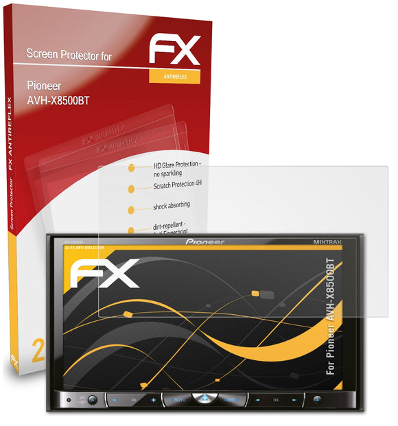 atFoliX FX-Antireflex Displayschutzfolie für Pioneer AVH-X8500BT