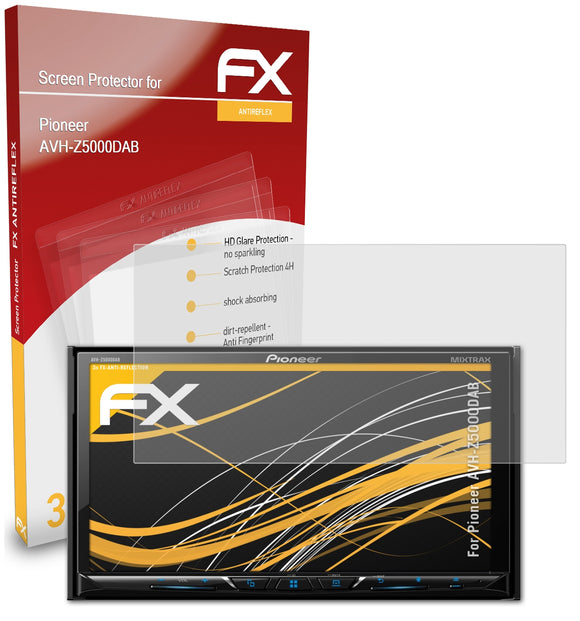 atFoliX FX-Antireflex Displayschutzfolie für Pioneer AVH-Z5000DAB