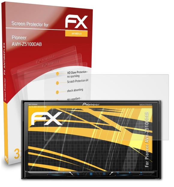 atFoliX FX-Antireflex Displayschutzfolie für Pioneer AVH-Z5100DAB