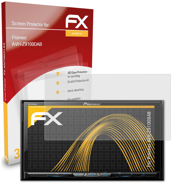 atFoliX FX-Antireflex Displayschutzfolie für Pioneer AVH-Z9100DAB