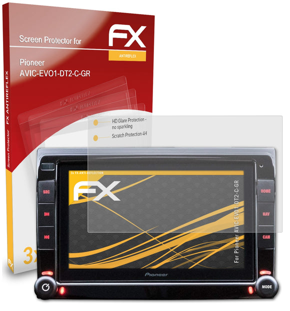 atFoliX FX-Antireflex Displayschutzfolie für Pioneer AVIC-EVO1-DT2-C-GR