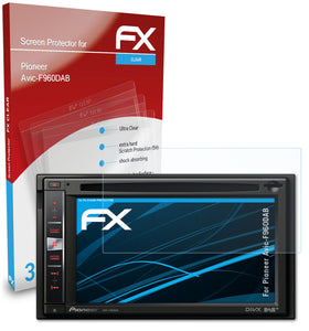 atFoliX FX-Clear Schutzfolie für Pioneer Avic-F960DAB