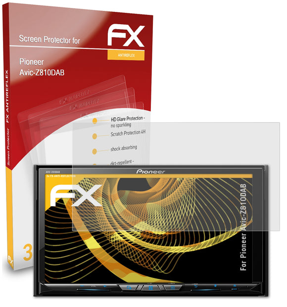 atFoliX FX-Antireflex Displayschutzfolie für Pioneer Avic-Z810DAB