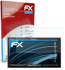 atFoliX FX-Clear Schutzfolie für Pioneer Avic-Z810DAB