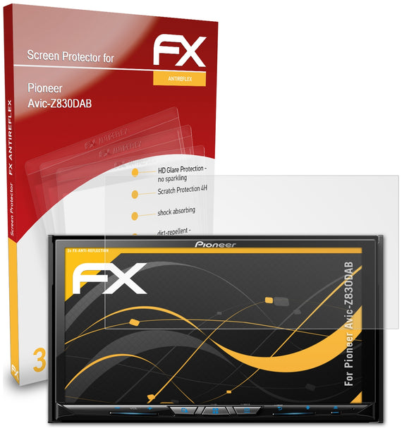 atFoliX FX-Antireflex Displayschutzfolie für Pioneer Avic-Z830DAB