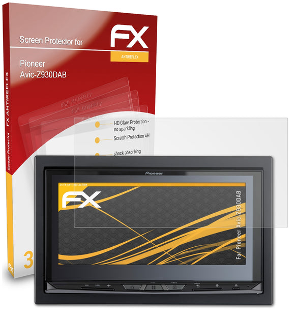 atFoliX FX-Antireflex Displayschutzfolie für Pioneer Avic-Z930DAB