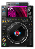 Glasfolie atFoliX kompatibel mit Pioneer CDJ-3000, 9H Hybrid-Glass FX