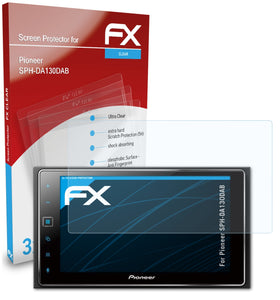 atFoliX FX-Clear Schutzfolie für Pioneer SPH-DA130DAB