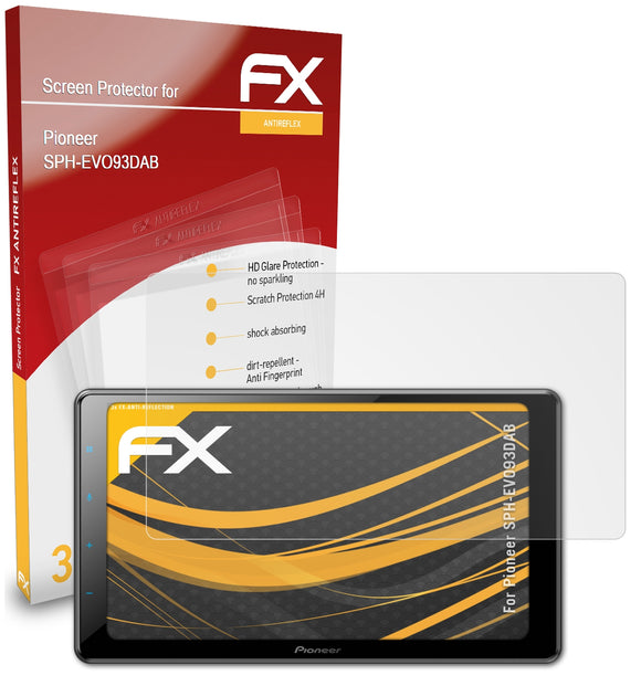 atFoliX FX-Antireflex Displayschutzfolie für Pioneer SPH-EVO93DAB