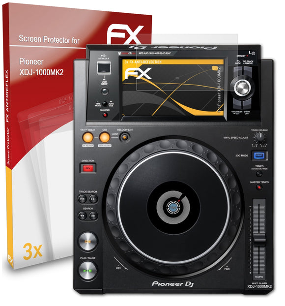 atFoliX FX-Antireflex Displayschutzfolie für Pioneer XDJ-1000MK2