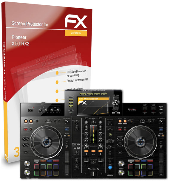 atFoliX FX-Antireflex Displayschutzfolie für Pioneer XDJ-RX2